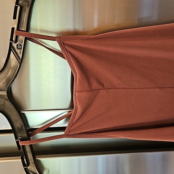 💕BCBGENERATION💕 Racer Front Tank ~ Dusty Eggplant Small S NWT - Picture 9 of 13